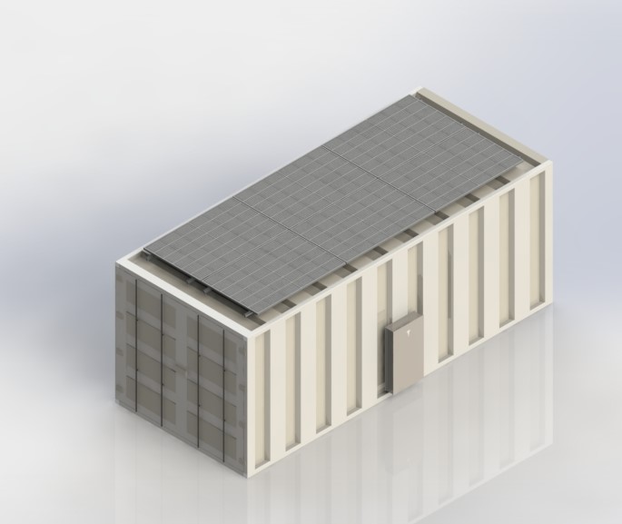 A0003694-SCIF 太阳能设计与20英尺集装箱